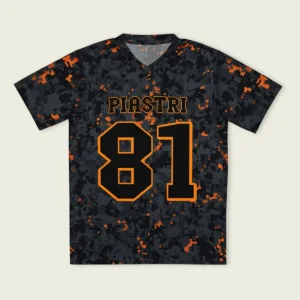 Oscar Piastri McLaren F1 Cross V-neck Jersey BLF18525B5VY - Camo