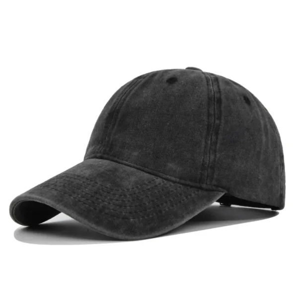 Brisbane Lions AFL Exclusive Logo Washed Cotton Baseball Cap - Printed With Box HOAFL100525BC01BL - Black - Image 2