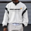 Limited Edition McLaren F1 Crew Neck Sweatshirt For Racing Fans BLMCL4525A1 - Black
