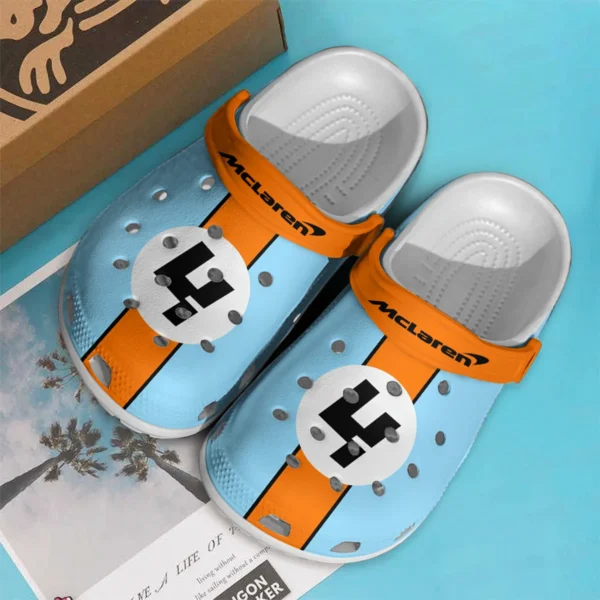 Lando Norris 4 McLaren F1 Crocs - Waterproof Odor-resistant Antimicrobial BLMCL8425A15 - Image 2
