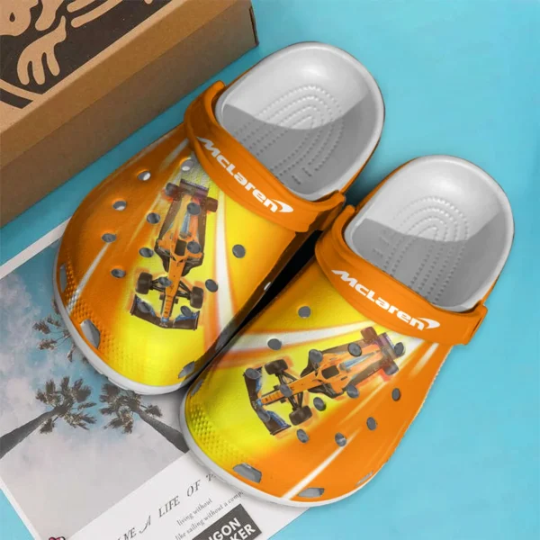 Flash 4 McLaren F1 Crocs - Waterproof Odor-resistant Antimicrobial BLMCL8425A22 - Image 2