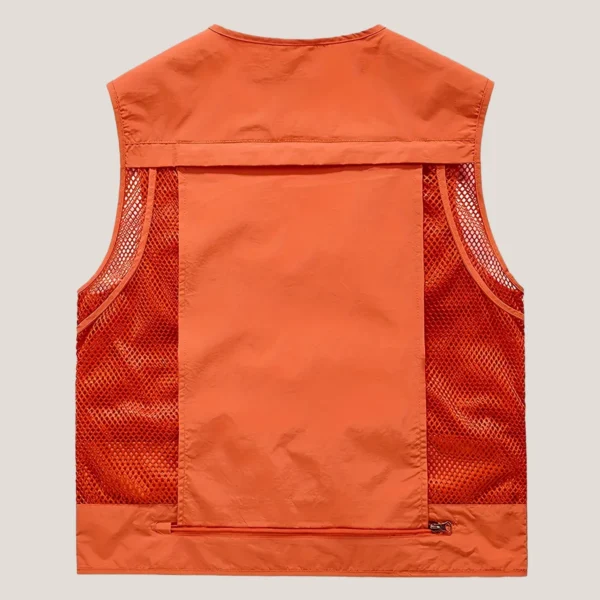 Bar Crusher Fishing AU Exclusive Logo Quick Drying Vest HOFS150525A02BCR - Orange - Image 2