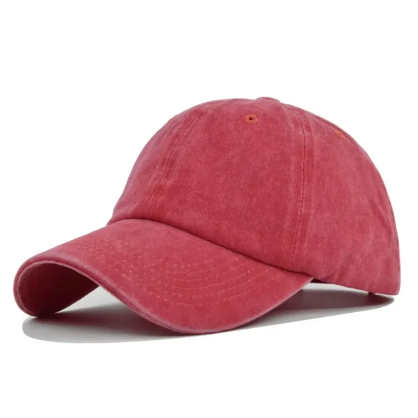 Bar Crusher Fishing AU Exclusive Logo Washed Cotton Baseball Cap - Printed With Box HOFS070525AU1BCR - Red - Image 2