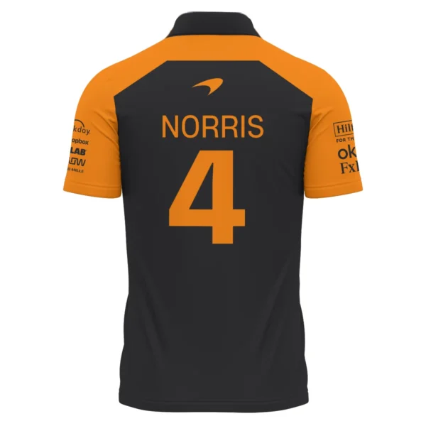 Lando Norris McLaren Formula One Exclusive Logo Polo Shirt BLF1290325A2MCLPL - Image 3