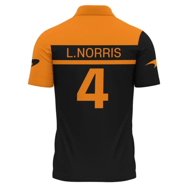 Lando Norris McLaren F1 Polo Shirt All Over Prints BLMCL5525A1PL - Image 3