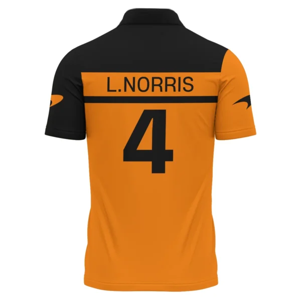 Lando Norris McLaren F1 Polo Shirt All Over Prints BLMCL5525A2PL - Image 3