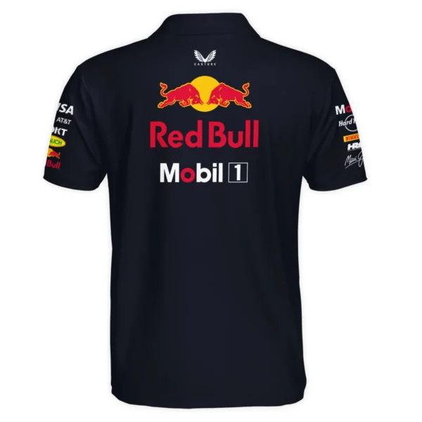 Red Bull Racing F1 Polo Shirt All Over Prints BLRBR10525A2PL - Image 3