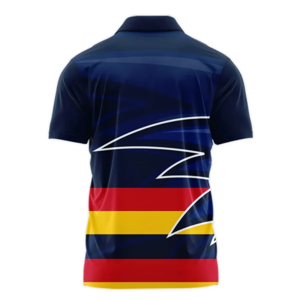 Adelaide Crows Australian Football League Exclusive Logo Polo Shirt HOAFL130525A02ADELPL - Image 2
