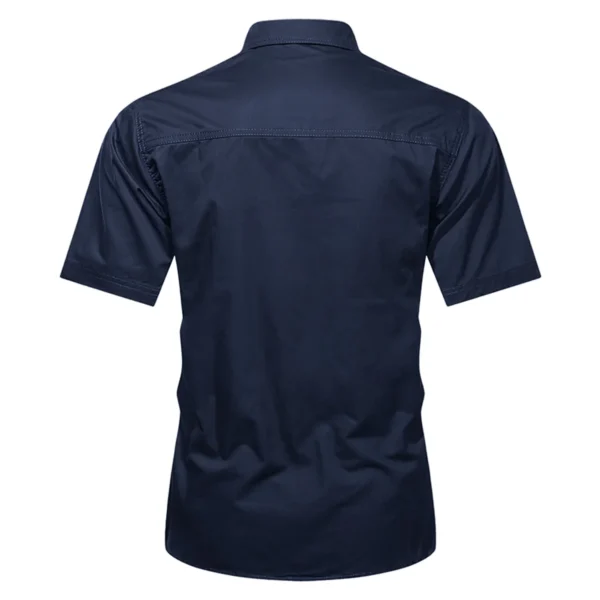 Bar Crusher Fishing AU Exclusive Logo Casual Shirt HOFS060525AU1BCR - Dark Blue - Image 2