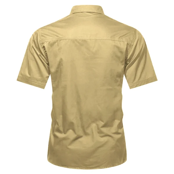 Bar Crusher Fishing AU Exclusive Logo Casual Shirt HOFS060525AU1BCR - Khaki - Image 2