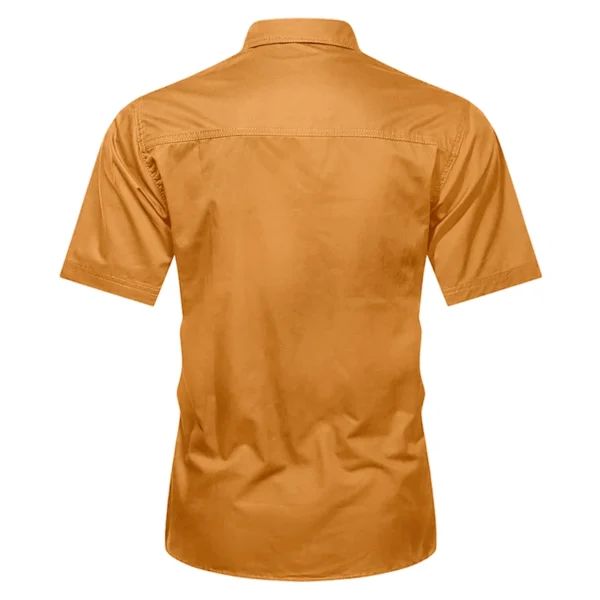 Bar Crusher Fishing AU Exclusive Logo Casual Shirt HOFS060525AU1BCR - Orange - Image 2