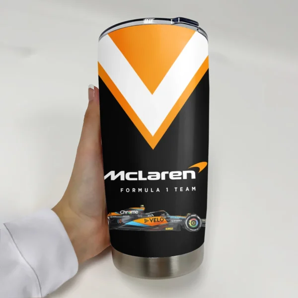McLaren F1 Stainless Steel Tumbler 20oz 30oz Gift For Fan BLMCL11525A4 - Image 2