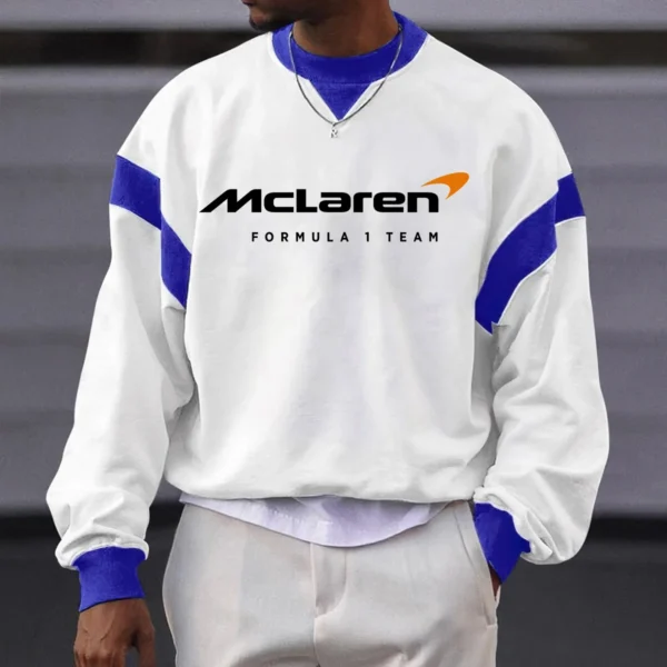 Limited Edition McLaren F1 Crew Neck Sweatshirt For Racing Fans BLMCL4525A1 - Black - Image 3