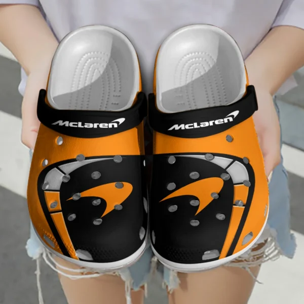 McLaren F1 Crocs - Waterproof Odor-resistant Antimicrobial BL6425A1MCL - Black - Image 3