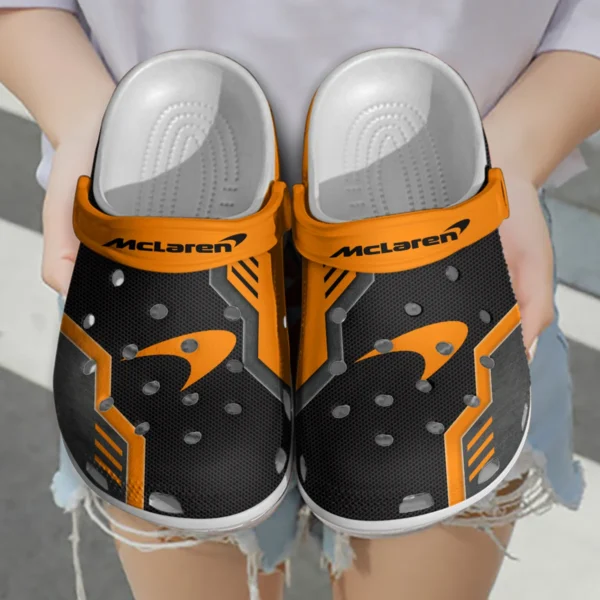 McLaren F1 Crocs - Waterproof Odor-resistant Antimicrobial BL6425A3MCL - Black - Image 3