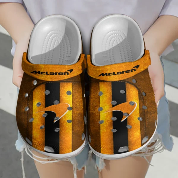 McLaren F1 Crocs - Waterproof Odor-resistant Antimicrobial BL6425A5MCL - Black - Image 3