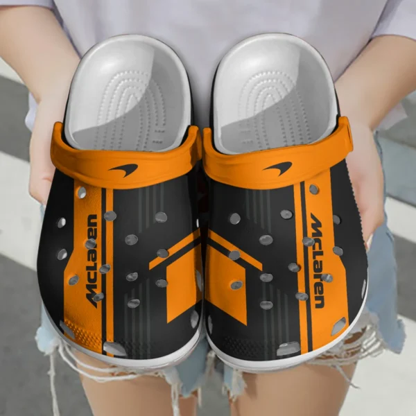 McLaren F1 Crocs - Waterproof Odor-resistant Antimicrobial BL6425A6MCL - Black - Image 3