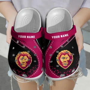Brisbane Lions Australian Football League Exclusive Logo Crocs HOVA210525AFL08BL