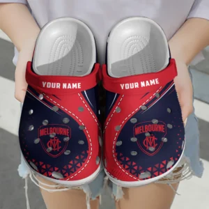 Melbourne Demons Australian Football League Exclusive Logo Crocs HOVA210525AFL08MELB