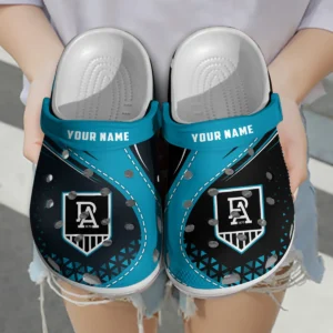 Port Adelaide Power Australian Football League Exclusive Logo Crocs HOVA210525AFL08PORT