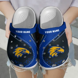 West Coast Eagles Australian Football League Exclusive Logo Crocs HOVA210525AFL08WCE