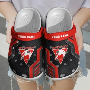 Sydney Swans Australian Football League Exclusive Logo Crocs HOVA210525AFL09SYD