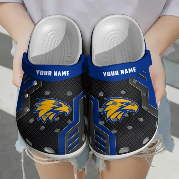 West Coast Eagles Australian Football League Exclusive Logo Crocs HOVA210525AFL09WCE
