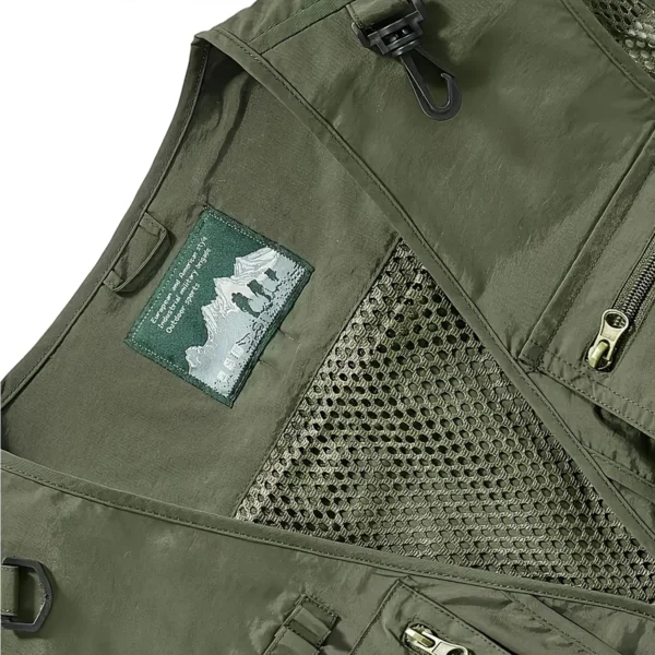 Garmin Fishing AU Exclusive Logo Quick Drying Vest HOFS150525A02GA - Green - Image 3