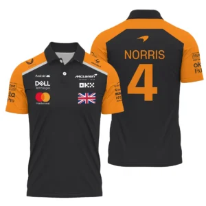 Lando Norris McLaren Formula One Exclusive Logo Polo Shirt BLF1290325A2MCLPL