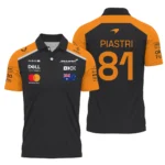 Oscar Piastri McLaren Formula One Exclusive Logo Polo Shirt BLF1290325A4MCLPL