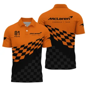 Oscar Piastri McLaren F1 Polo Shirt All Over Prints BLOP10425A1PL