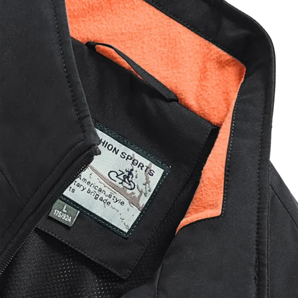 Bar Crusher Fishing AU Exclusive Logo Outdoor Sleeveless Vest HOFS140525A01BCR - Black - Image 4