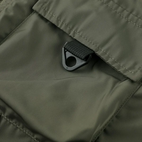 Bar Crusher Fishing AU Exclusive Logo Tactical Cargo Jacket HOFS150525A01BCR - Green - Image 8