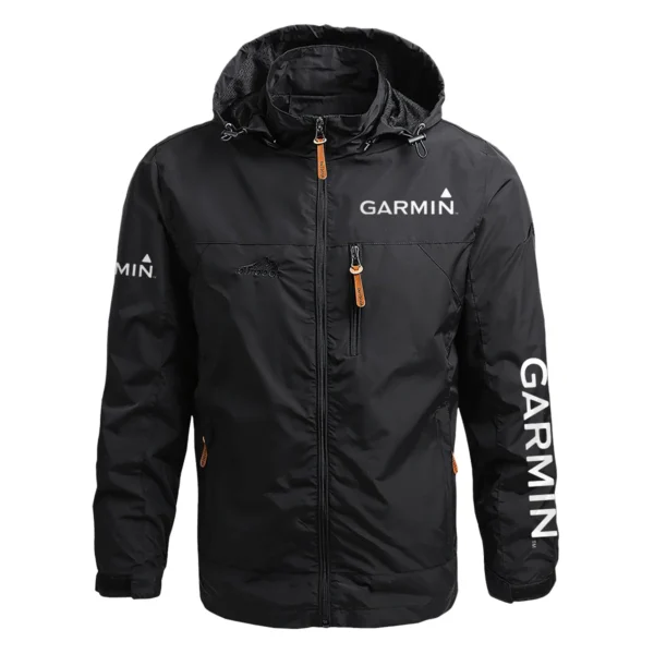 Garmin Exclusive Logo Waterproof Outdoor Jacket QTFS270425AU1GA - Black