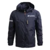 Haines Hunter Exclusive Logo Waterproof Outdoor Jacket QTFS270425AU1HHT - Blue