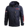 Stacer Exclusive Logo Waterproof Outdoor Jacket QTFS270425AU1STC - Blue