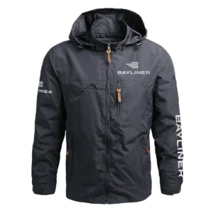 Bayliner Exclusive Logo Waterproof Outdoor Jacket QTFS270425AU1BYL - Gray