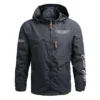 CruiseCraft Exclusive Logo Waterproof Outdoor Jacket QTFS270425AU1CCB - Gray