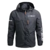 Sea Jay Exclusive Logo Waterproof Outdoor Jacket QTFS270425AU1SJB - Gray