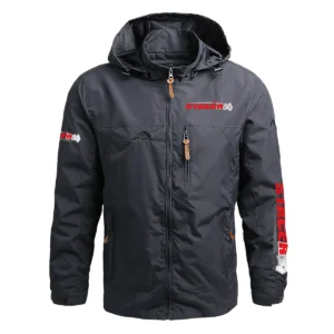 Stacer Exclusive Logo Waterproof Outdoor Jacket QTFS270425AU1STC - Gray