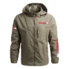 Stacer Exclusive Logo Waterproof Outdoor Jacket QTFS270425AU1STC - Khaki