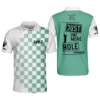 Personalized Funny Golf Polo Shirt for Men Just One More Hole Polo Golf Shirt Short Sleeve Sports Polo for Men GOLF