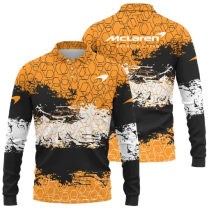 McLaren F1 Long Polo Shirt All Over Prints BLMCL3525A2LPL