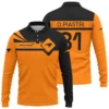 Oscar Piastri McLaren F1 Long Polo Shirt All Over Prints BLMCL5525A4LPL