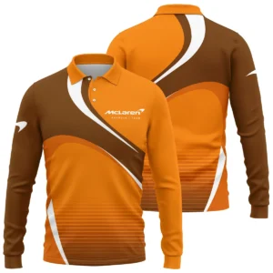 McLaren F1 Long Polo Shirt All Over Prints BLMCL9525A2LPL