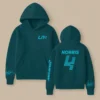 Lando Norris McLaren F1 Fashion Clothing For Racing Fans Unisex Hoodie BLNR25425 - Dark Teal