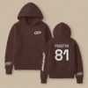 Oscar Piastri McLaren F1 Fashion Clothing For Racing Fans Unisex Hoodie BLOP25425 - Chocolate