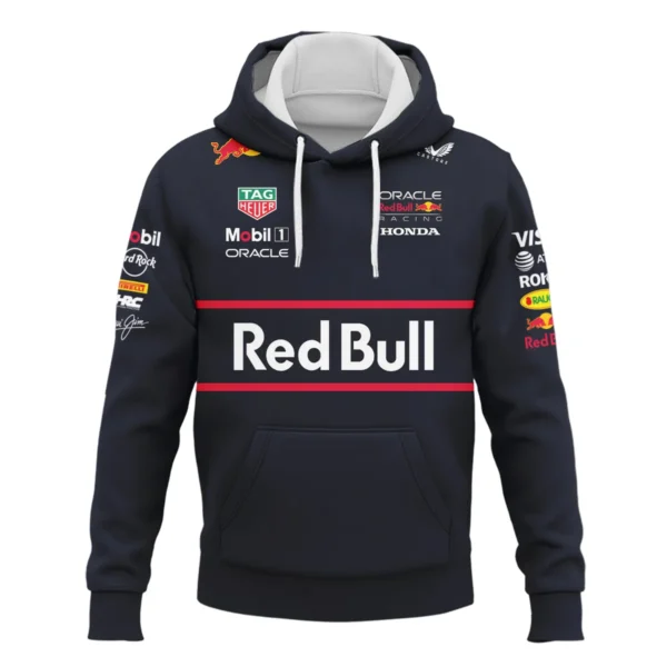Red Bull Racing F1 Exclusive Logo Hoodie BLRBR10525A2HD - Image 2