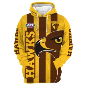 Hawthorn Hawks Australian Football League Exclusive Logo Hoodie HOAFL130525A02HAWHD