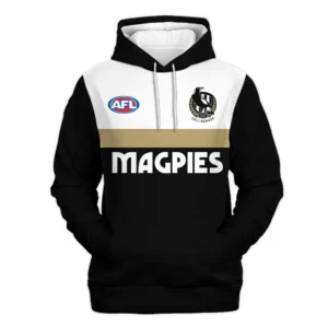 Collingwood Australian Football League Exclusive Logo Hoodie HOAFL140525A01COLLHD